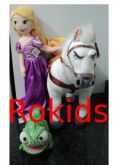 Rapunzel+Pascal+Cavalo Max
