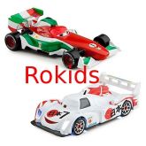 Light-Up Racing Rivals Cars 2 Die Cast Set #3 -- Francesco 1