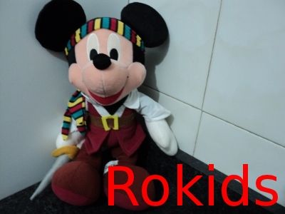 Pirata Mickey plush