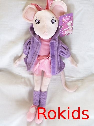 Angelina Ballerina com casaco e polainas